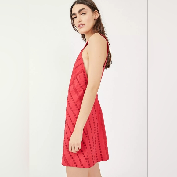 Free People Dresses & Skirts - 🎉 NWT Free People Juni Midi Dress, in Strawberry Red 🍓 size L